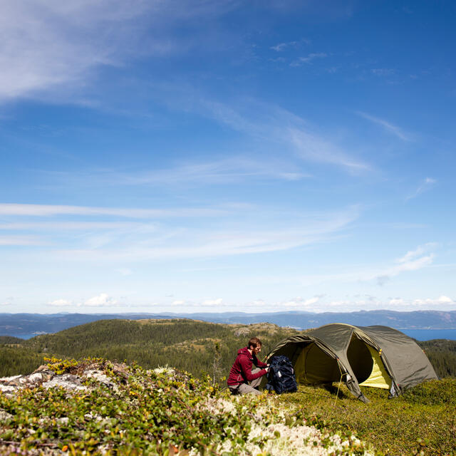 Tunnelltelt til 3 Helsport Lofoten Trek 3 Camp