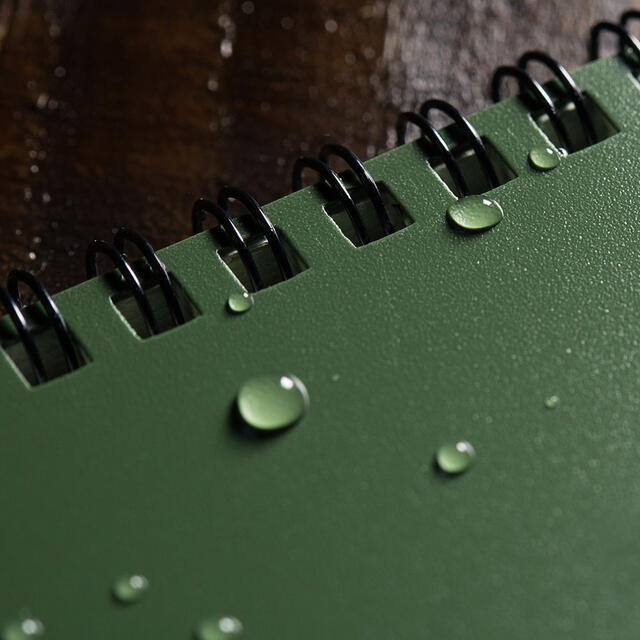 Liten vannfast spiralbok Rite In the Rain No973 Green