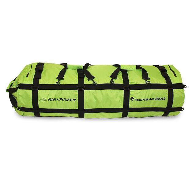 Pakkbag til pulk Fjellpulken Packbag 200 liter Green 