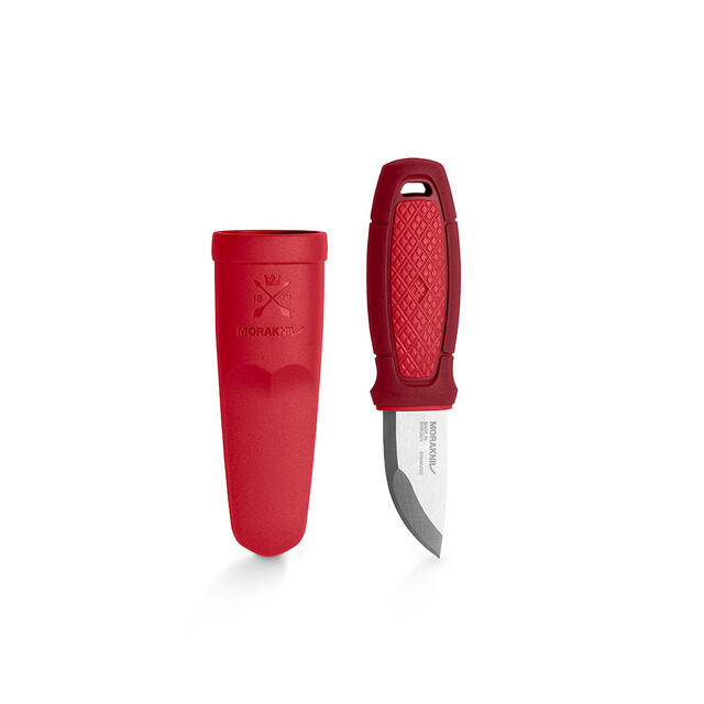 Turkniv med nakkeslire Morakniv Eldris Neck Knife Kit Red