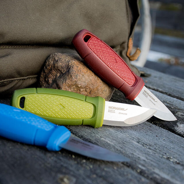 Turkniv med nakkeslire Morakniv Eldris Neck Knife Kit Blue