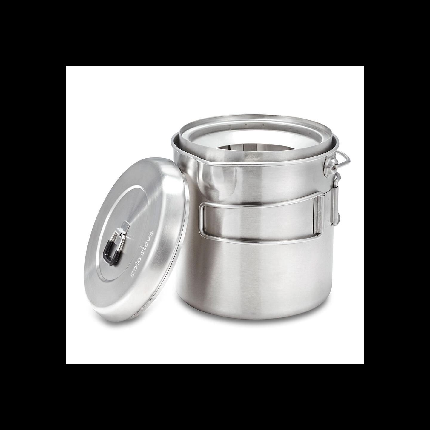 Kjele Solo Stove Pot 1800 1,8 liter Steel - titan - titan - titan - titan - titan - titan - titan