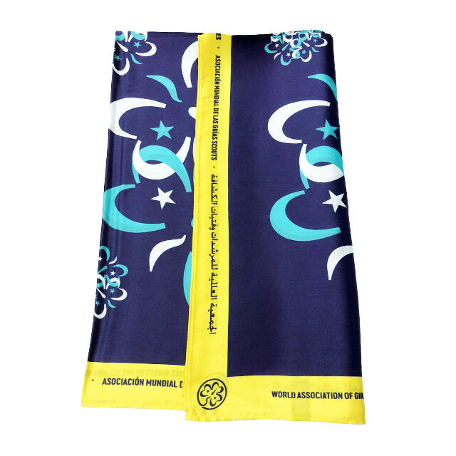 Speiderskjerf WAGGGS Silk Scarf 