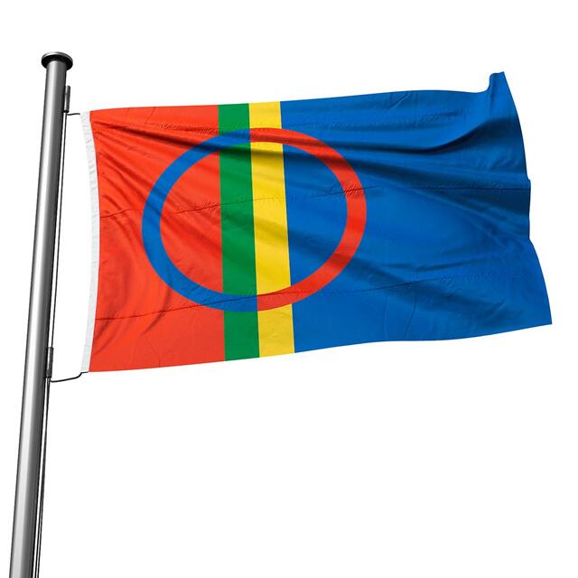 Samisk flagg Samisk flagg 250 x 182 cm 