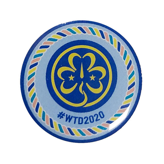 Tenkedagspins 2020 WAGGGS World Thinking Day Pin 2020