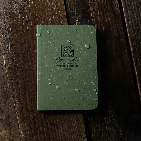Liten vannfast notatbok Rite In the Rain No954 Green