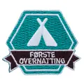 Første overnatting SS Motivasjonsmerke Første overnatting