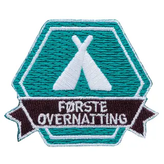 Første overnatting SS Motivasjonsmerke Første overnatting