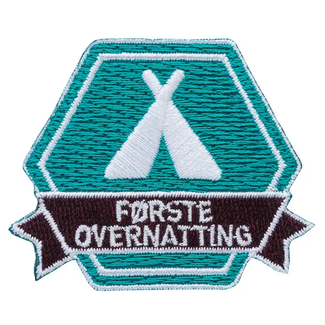 Første overnatting SS Motivasjonsmerke Første overnatting 