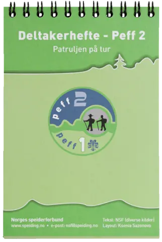 Peffkurs 2 deltakerhefte NSF Peffkurs 2 Deltakerhefte