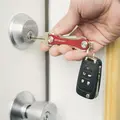 N&#248;kkelknippe KeySmart Red
