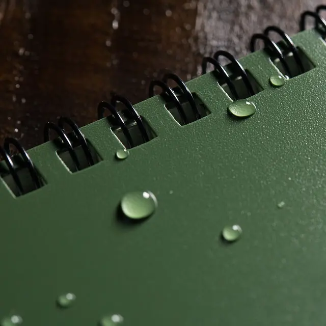 Liten vannfast spiralbok Rite In the Rain No973 Green 