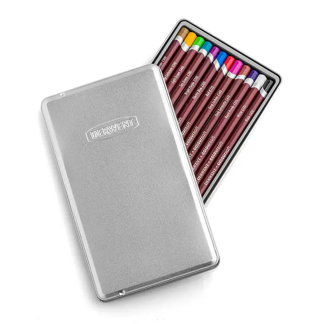 Fargeblyanter Derwent Coloursoft fargeblyant sett 