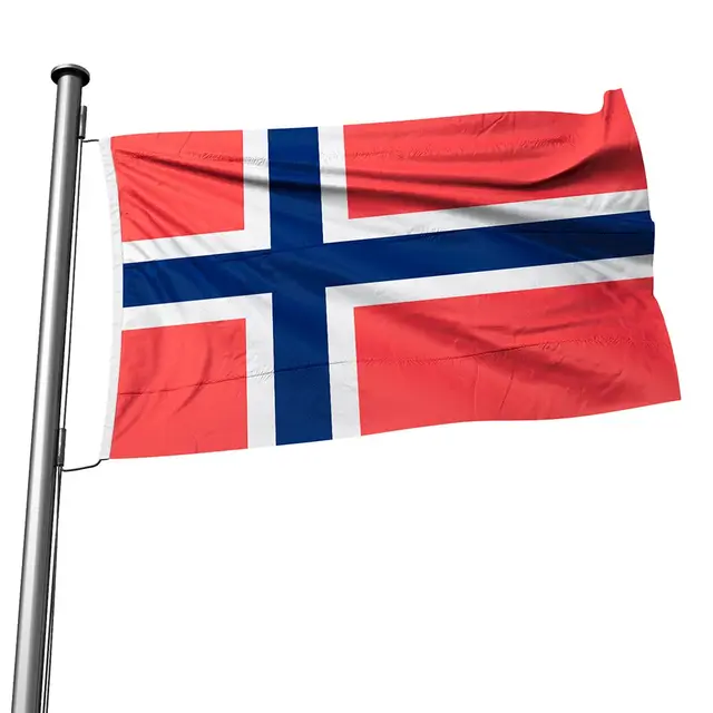 Norsk flagg Norsk flagg 125 x 91 cm 