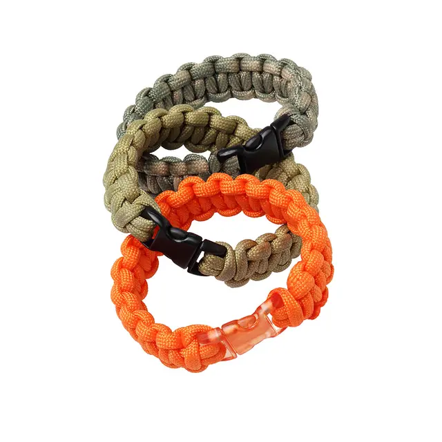 Armbånd gjør det selv 2 pk. Paracord 550 DIY Kit 