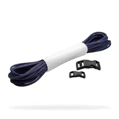 Armbånd gjør det selv 2 pk. Paracord 550 DIY Kit Mørk blå