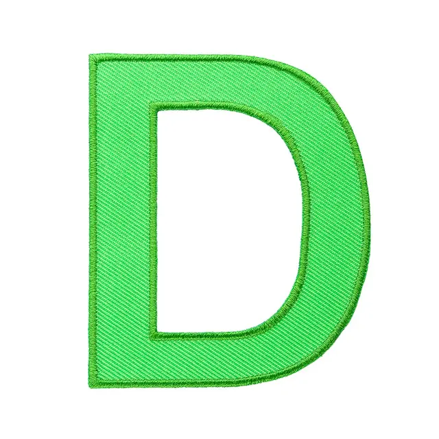 Bokstaver D NSF Bokstav D Grønn 