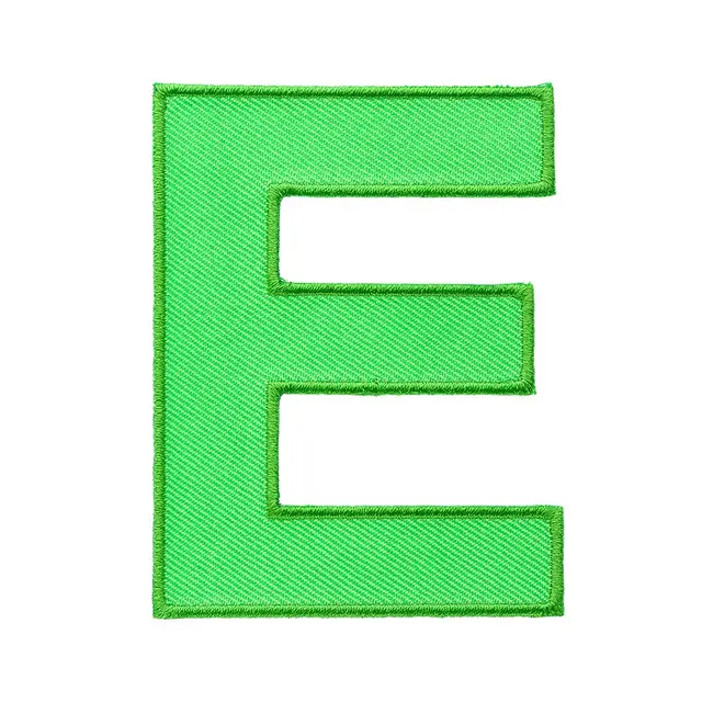 Bokstaver E NSF Bokstav E Grønn 