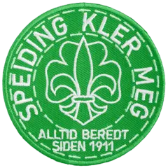Speiding kler meg-merket NSF Speiding kler meg