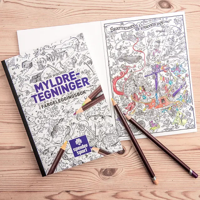 Fargeblyanter Derwent Coloursoft fargeblyant sett 