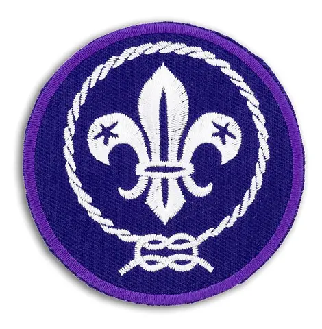 Verdensmerke WOSM Verdensmerke &#216; 7 cm