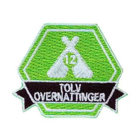 12 overnattinger SS Motivasjonsmerke 12 overnattinger