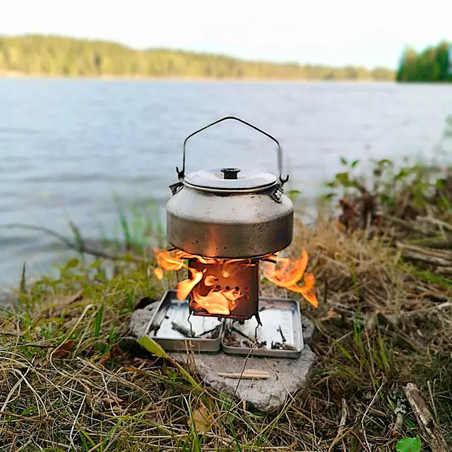 Komplett liten bålbrenner Firebox Nano G2 Kit 
