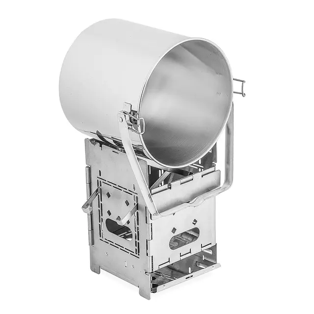 Bakerovn til Firebox Firebox Billy Bush Pot 3 liter 