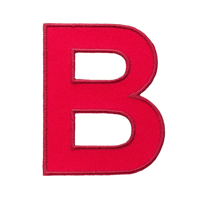 Bokstaver B SS Bokstav B Rød 