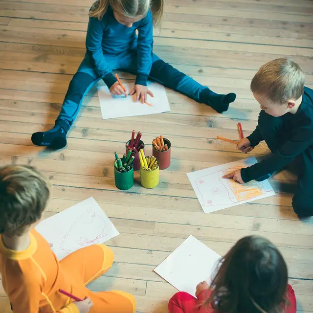 Speiderlongs til barn Tufte Bambull Longs Kid 11–12 år 