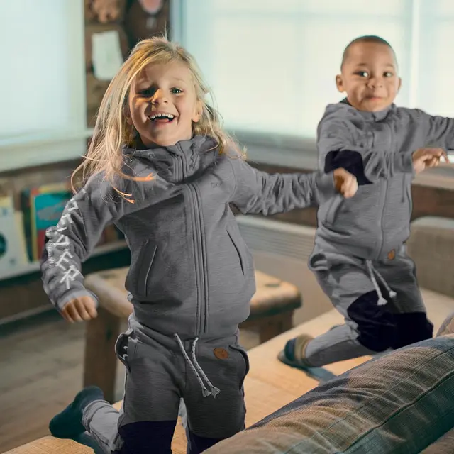 Speiderjakke til barn 5–6 år Tufte Lunde Zip Hoodie Kid 5–6 år 004 