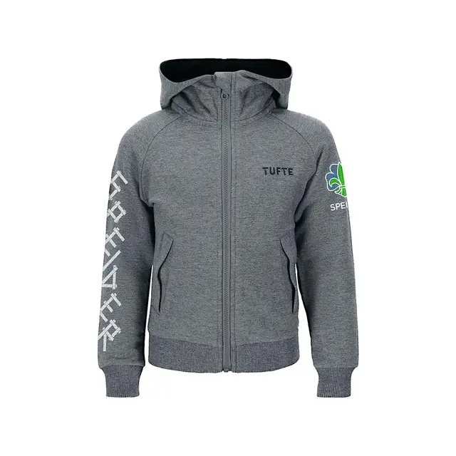 Speiderjakke til barn 5–6 år Tufte Lunde Zip Hoodie Kid 5–6 år 004 