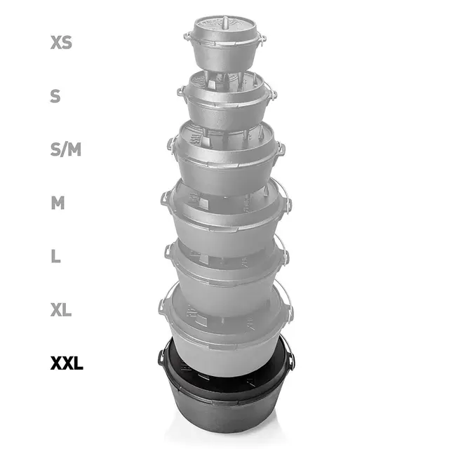 Dutch Oven-bålkjele XXL Petromax FT18 16 liter 