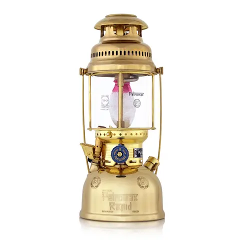 Parafinlampe Petromax HK500 Brass
