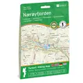 N&#230;r&#248;yfjorden Nordeca Topo 1:50 000 3038