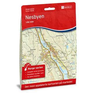 Nesbyen Nordeca Norge 1:50 000 10041