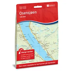 Osensj&#248;en Nordeca Norge 1:50 000 10059