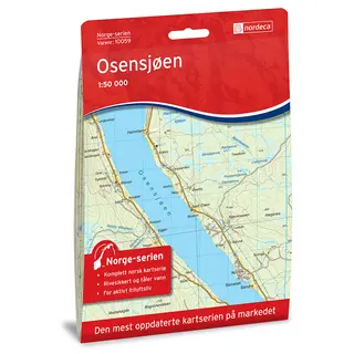 Osensj&#248;en Nordeca Norge 1:50 000 10059