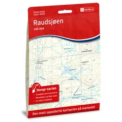 Raudsjøen Nordeca Norge 1:50 000 10074