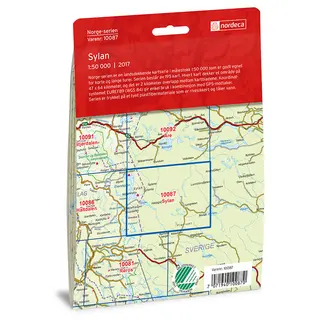Sylan Nordeca Norge 1:50 000 10087