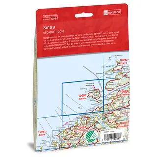 Smøla Nordeca Norge 1:50 000 10088