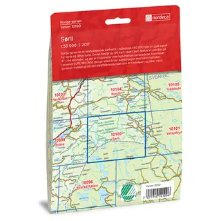 S&#248;rli Nordeca Norge 1:50 000 10100