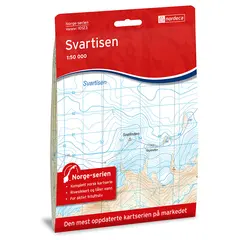 Svartisen Nordeca Norge 1:50 000 10123