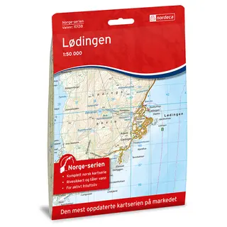 Lødingen Nordeca Norge 1:50 000 10138