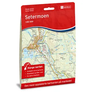 Setermoen Nordeca Norge 1:50 000 10143