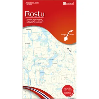 Rostu Nordeca Norge 1:50 000 10145