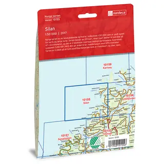 Silan Nordeca Norge 1:50 000 10155