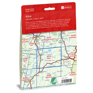 Maze Nordeca Norge 1:50 000 10170