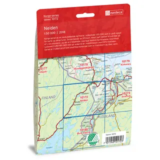 Neiden Nordeca Norge 1:50 000 10172