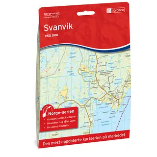 Svanvik Nordeca Norge 1:50 000 10173